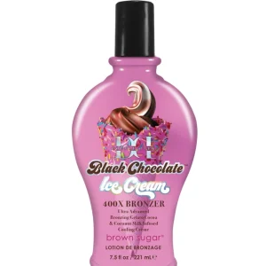 Double Dark Black Chocolate Ice Cream 221ml Tanning Lotion